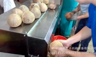 椰子剥壳机 椰子剥壳机